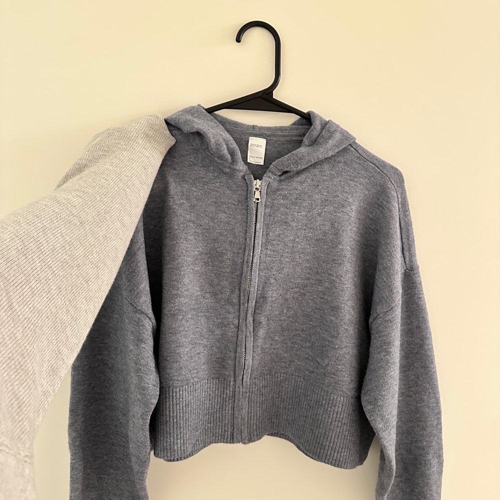 Hollister Gilly Hicks Heather Gray Pullover